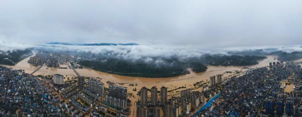 启兴网 四天内两次洪峰过境！榕江此次洪水为何这么大？